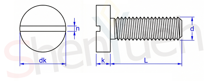PFA Screw Diagram